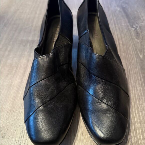 Aravon by New Balance Slip On Casual Block Heel Womens Size 9D Black NWOB - Picture 11 of 11